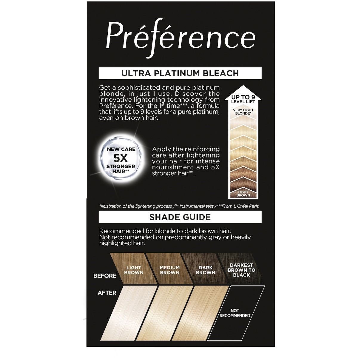 Loreal Paris Preference 9l Bleach Ultra Platinum Each