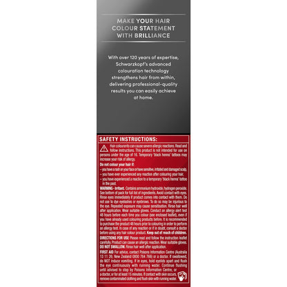 Schwarzkopf Brilliance Permanent Hair Colour Violet Vision Each