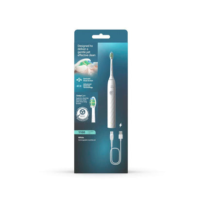 Philips Sonicare Electric Toothbrush Series 1100 White - 1 Pack