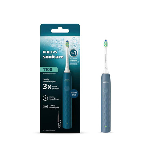 Philips Sonicare Electric Toothbrush Series 1100 Marine Blue - 1 Pack