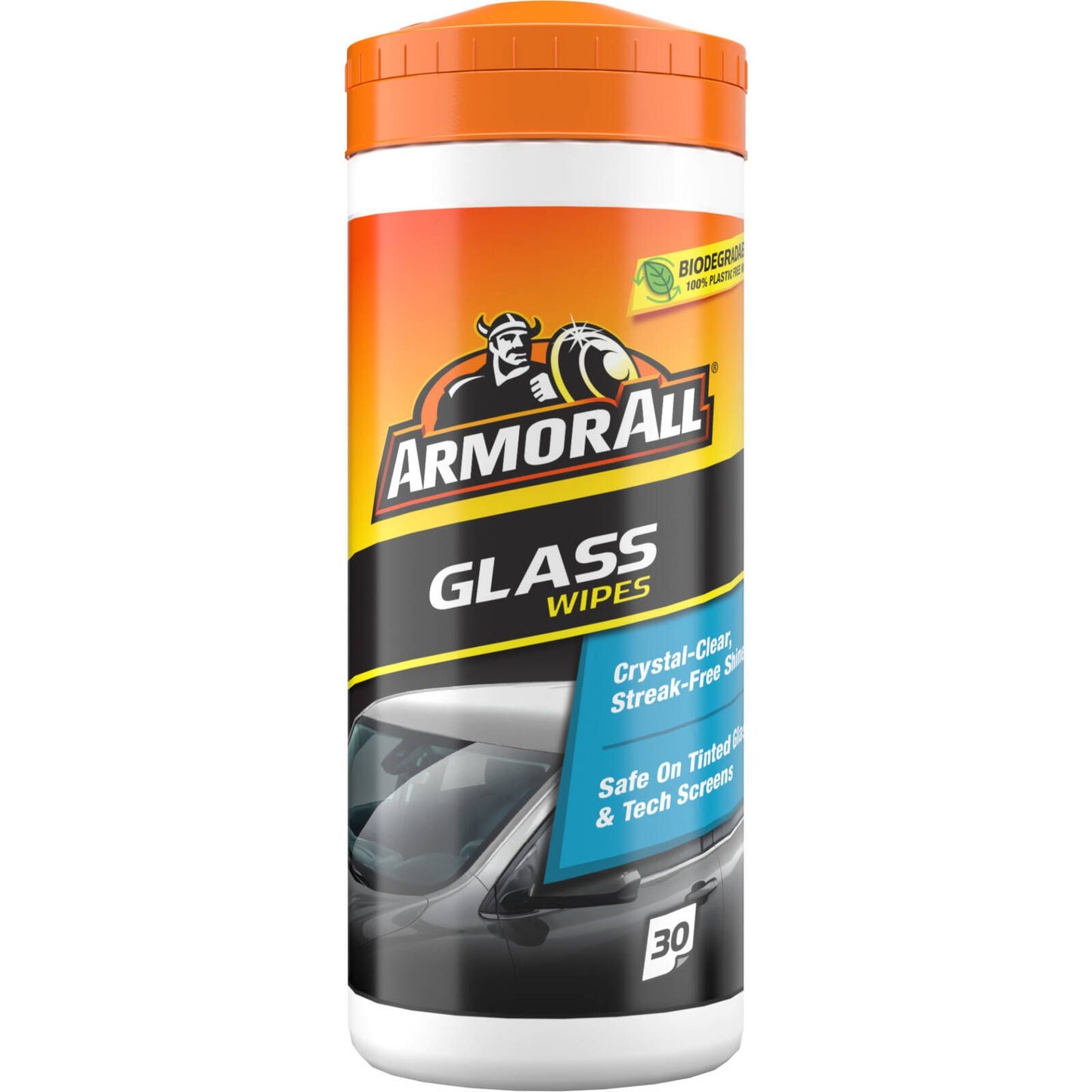 Armor All Glass Cleaner Wipes - 30 Pack - 84 x 220mm