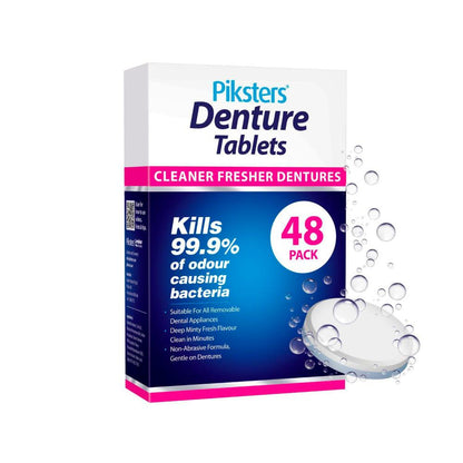 Piksters Denture Tablets - 48 Pack