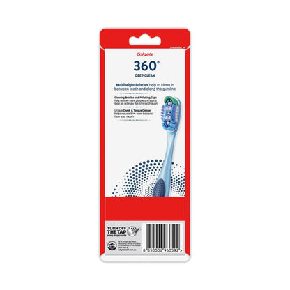 Colgate 360 Degree Toothbrush Medium - 4 Pack