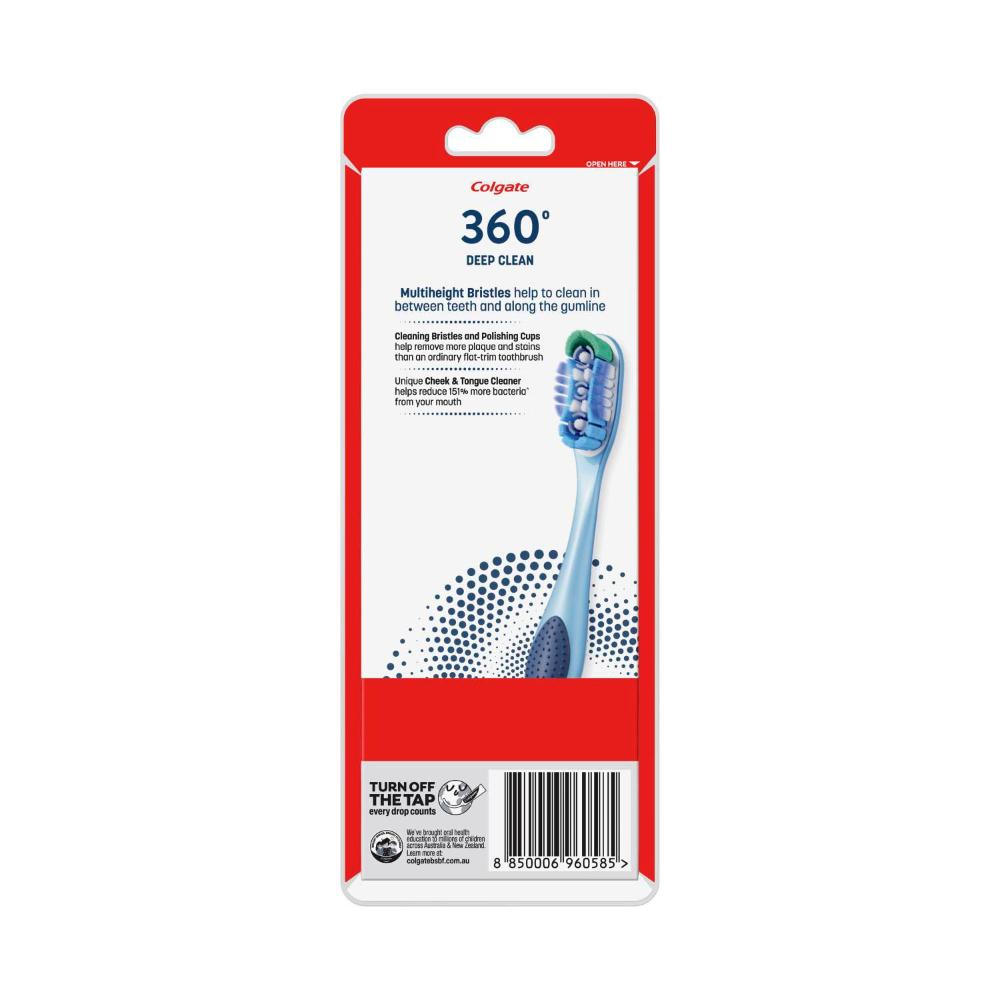 Colgate 360 Degree Toothbrush Soft - 4 Pack