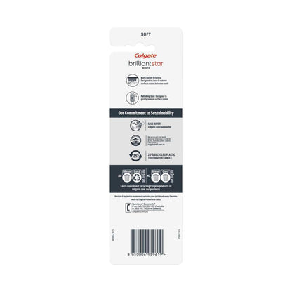 Colgate Brilliant White Toothbrush Soft - 3 Pack