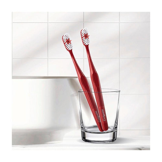 Colgate Brilliant White Toothbrush Medium - 3 Pack