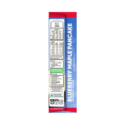 Une Tobys Oats Quick Sachets Protein Blueberry & Maple Pancake Flavour - 280g