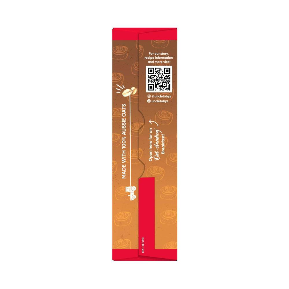 Une Tobys Oats Quick Sachets Protein Cinnamon Scroll Flavour - 280g