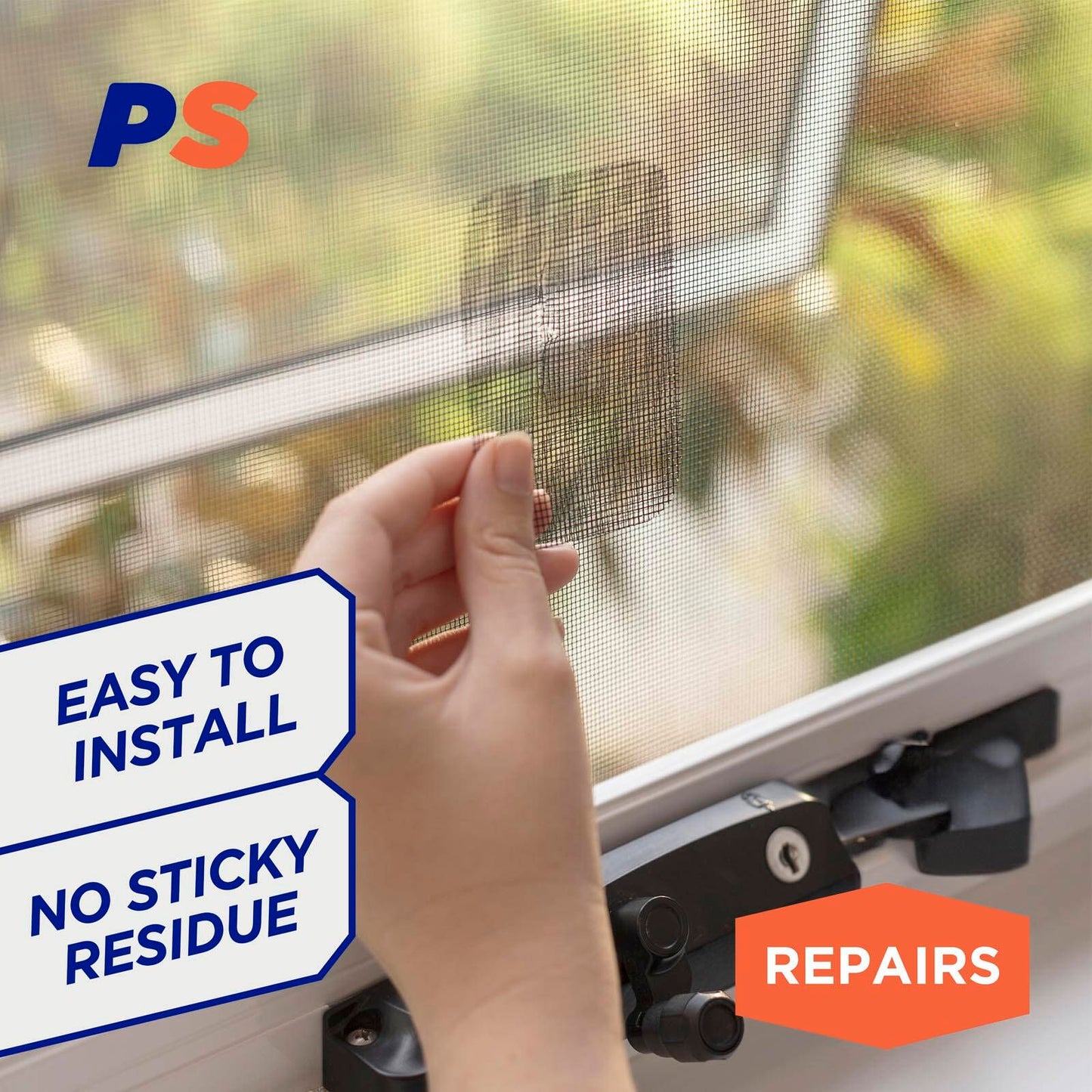 Permastik Flyscreen Repair Patches - 180 x 130mm - 3 Pack