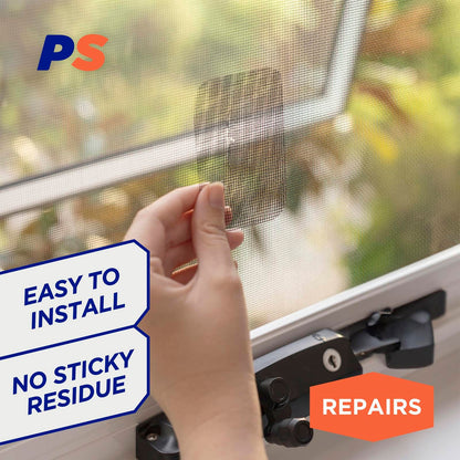 Permastik Flyscreen Repair Patches - 180 x 130mm - 3 Pack