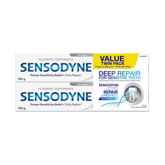 Sensodyne Repair & Protect Twin Pack Toothpaste 2x100g - 200g