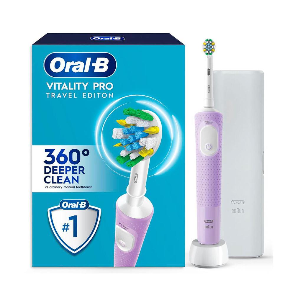 Oral B Vitality Pro D/ C E-toothbrush + Case Lilac - 1 Pack