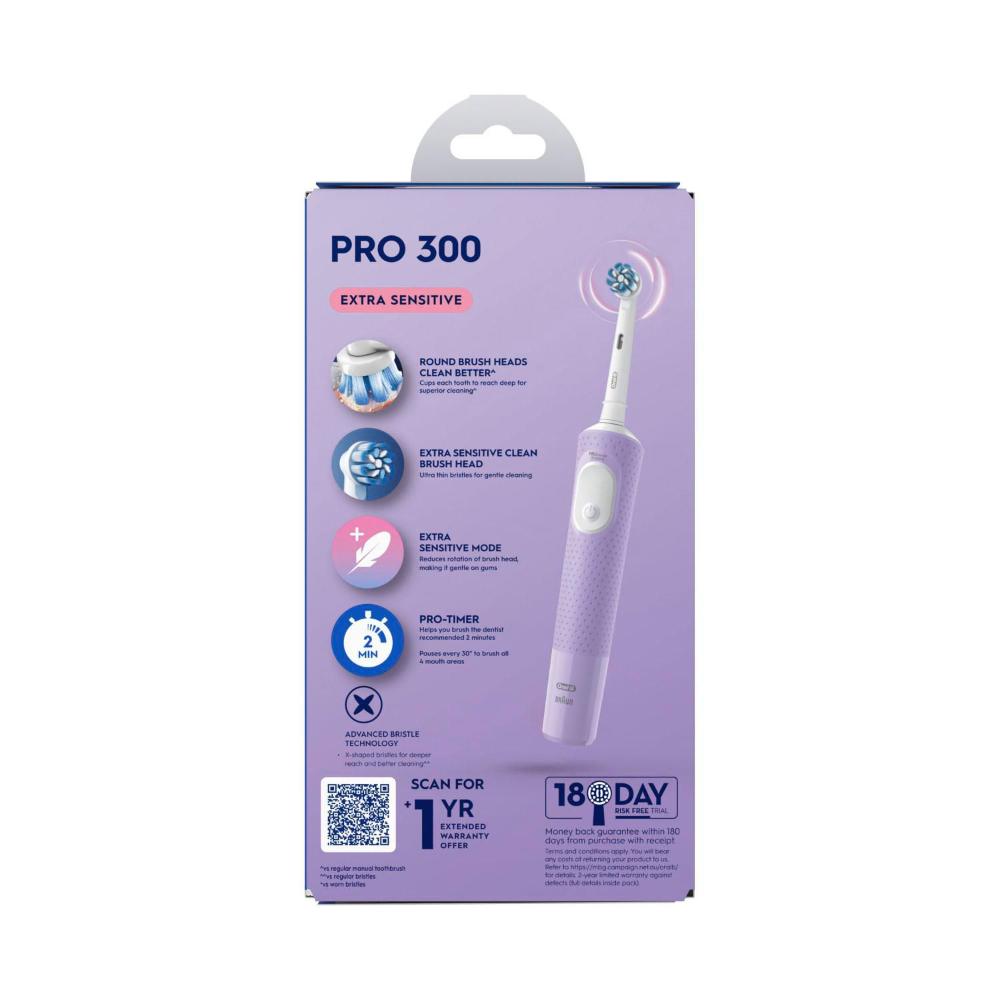 Oral B Vitality Pro D/ C E-toothbrush + Case Lilac - 1 Pack
