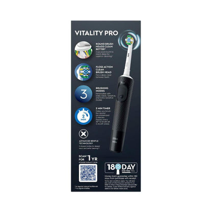 Oral B Vitality Pro D/ C E-toothbrush Black - 1 Pack