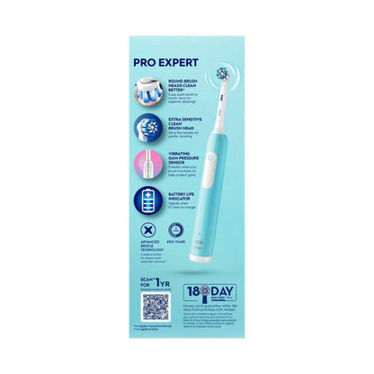 Oral B Pro Expert D/ C E-toothbrush Turquoise - 1 Pack