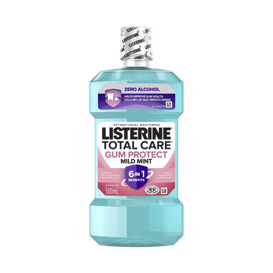 Listerine Total Care Gum Protect Mouthwash - 500mL
