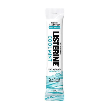 Listerine Cool Mint Mouthwash Sachets 10ml - 15 Pack