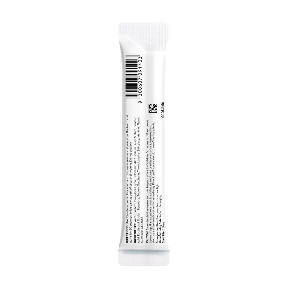 Listerine Cool Mint Mouthwash Sachets 10ml - 15 Pack