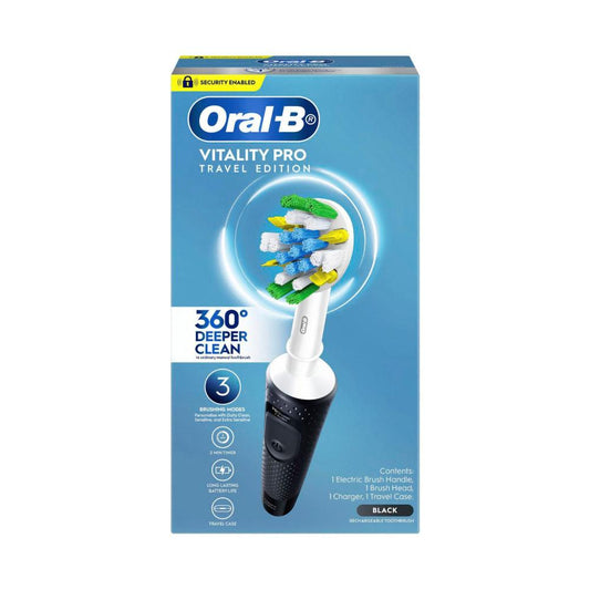 Oral B Vitality Pro D/ C E-toothbrush + Case Black - 1 Pack
