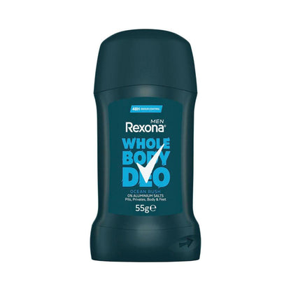 Rexona Men Whole Body Deodorant Stick Ocean Rush - 55g