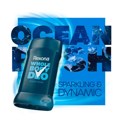Rexona Men Whole Body Deodorant Stick Ocean Rush - 55g