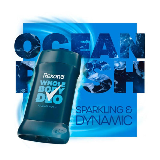 Rexona Men Whole Body Deodorant Stick Ocean Rush - 55g