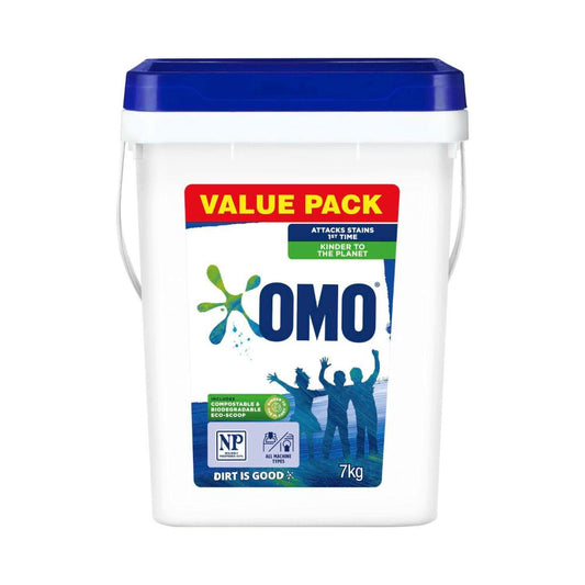 OMO Active Clean Laundry Powder Detergent - 7Kg