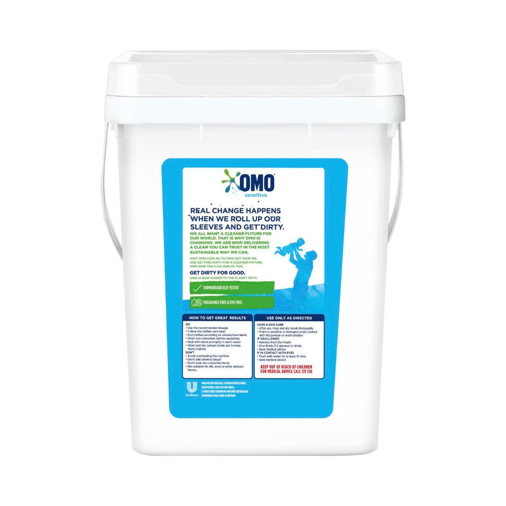 OMO Sensitive Laundry Powder Detergent - 7Kg