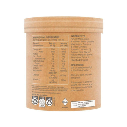 Raw Real Food Nutrients Muscle Magnesium Mango - 100g
