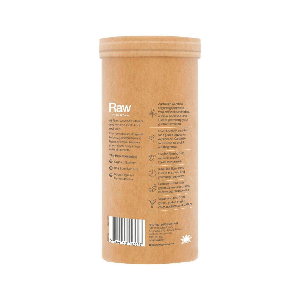 Raw Real Food Nutrients Organic Fibre Unflavored - 300g