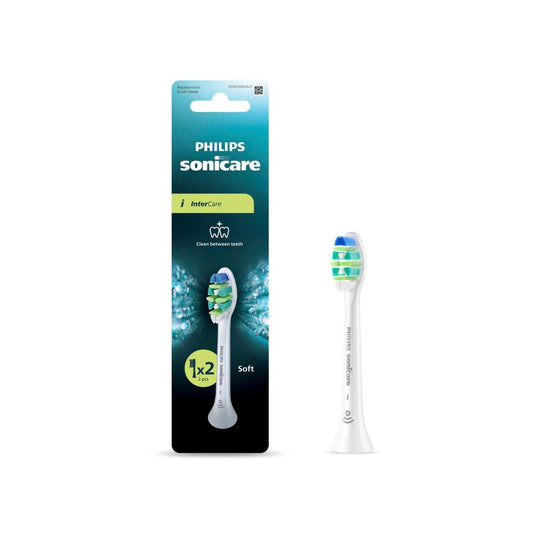 Philips Sonicare Intercare Refill Brush Heads White - 2 Pack
