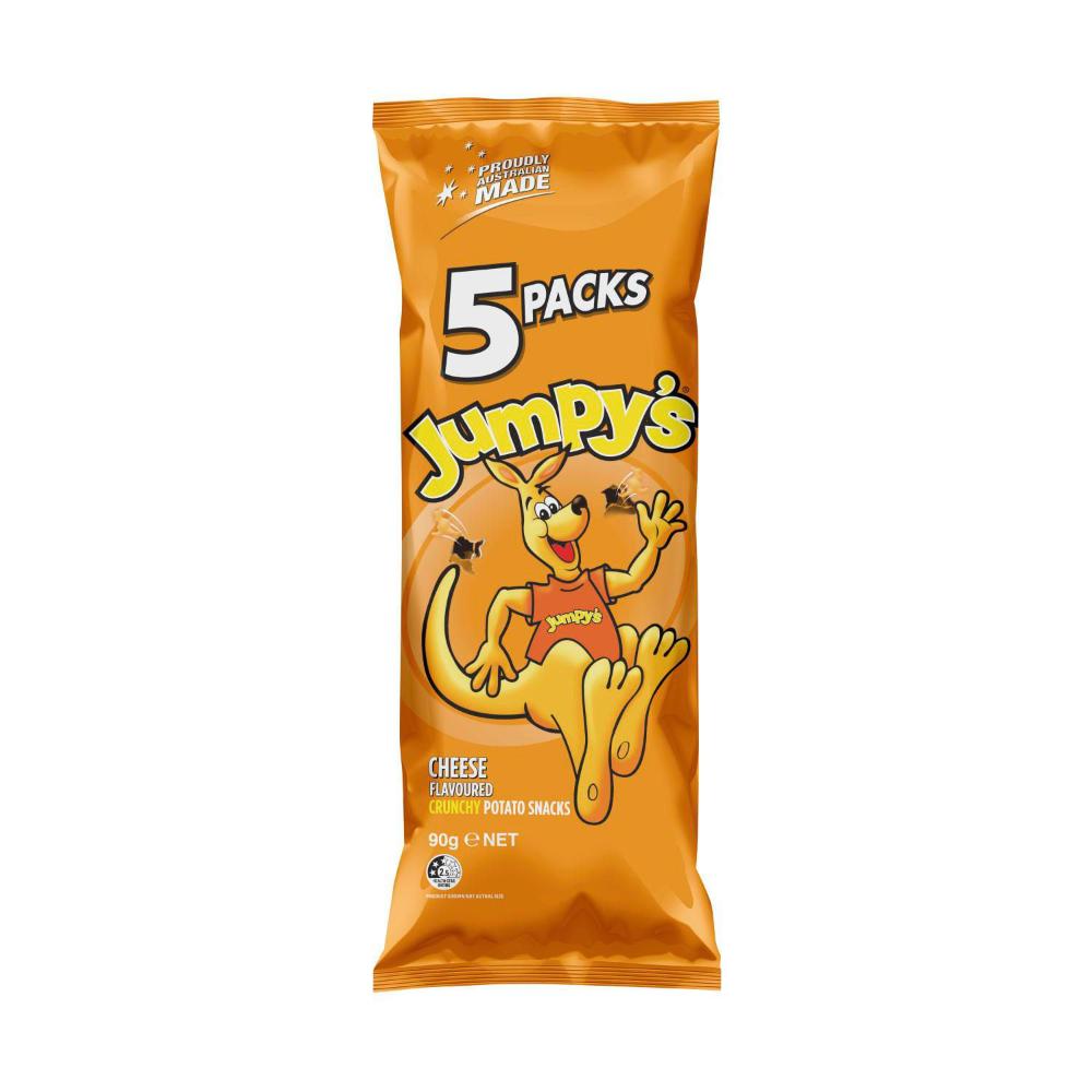 Jumpys Multipacks Cheese 5 Pack - 90g