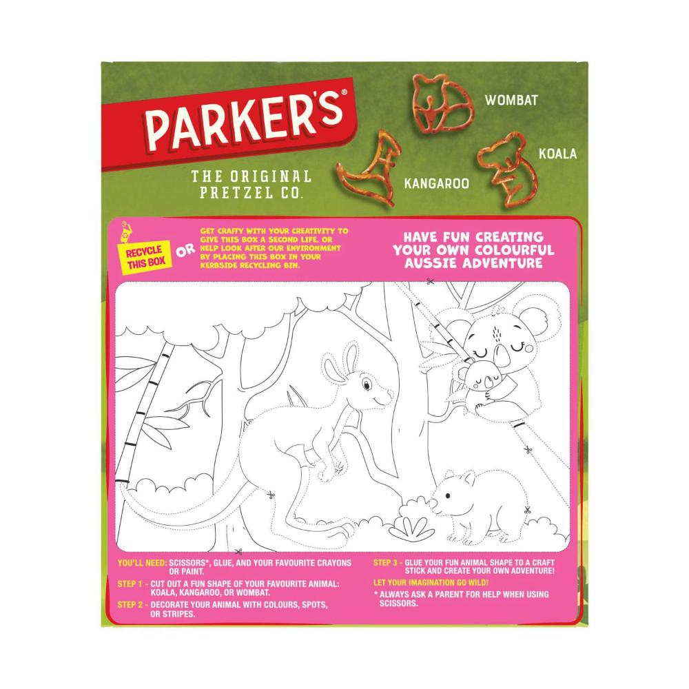 Parkers Pretzels BBQ Multipack 8 Pack - 200g
