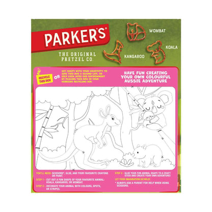 Parkers Pretzels BBQ Multipack 8 Pack - 200g