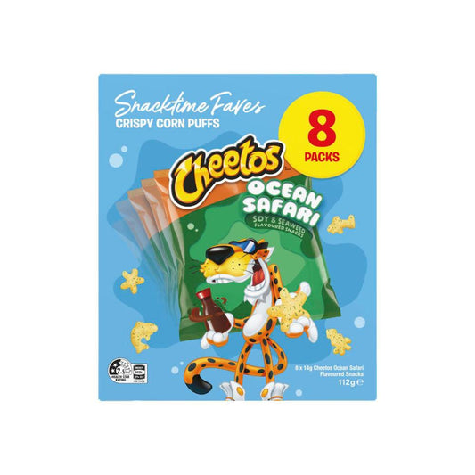 Cheetos Ocean Soy Multipack 8 Pack - 112g
