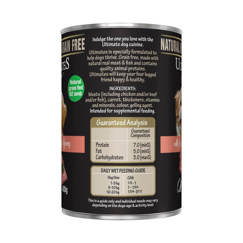 Ultimates Lamb Mince In Gravy Dog Food - 400g
