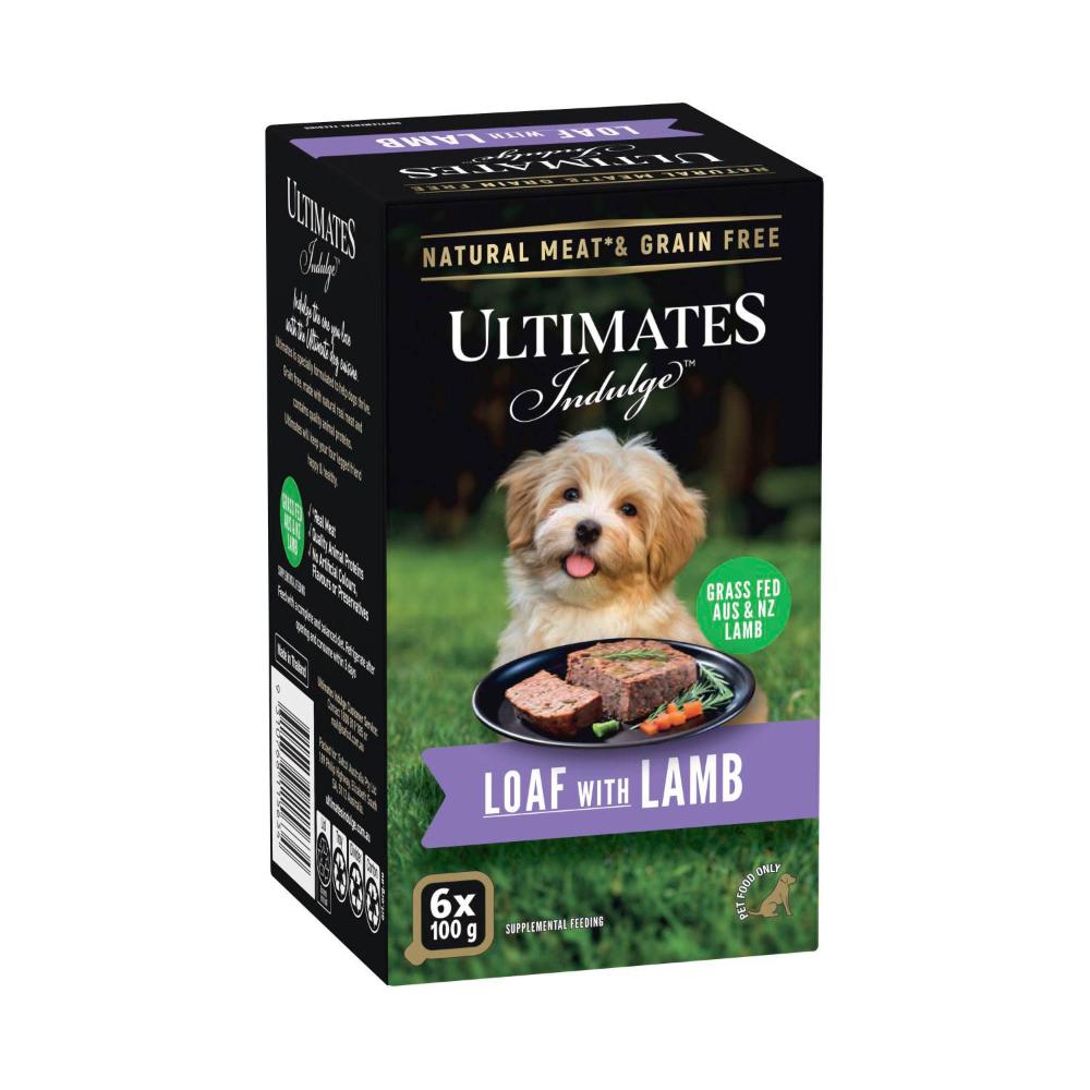 Ultimates Lamb Loaf Dog Food 6x100g - 600g