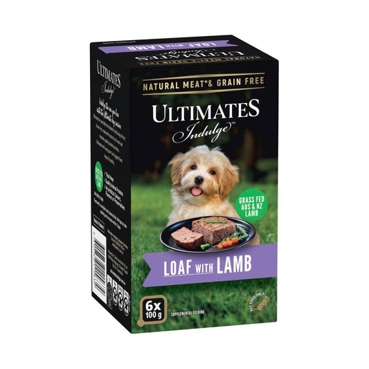 Ultimates Lamb Loaf Dog Food 6x100g - 600g