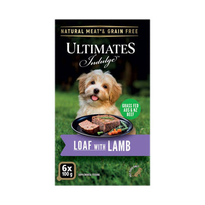 Ultimates Lamb Loaf Dog Food 6x100g - 600g
