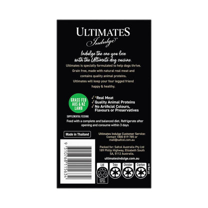 Ultimates Lamb Loaf Dog Food 6x100g - 600g