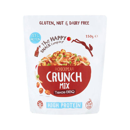 Happy Snack Company Chickpea Crunch Mix Texas BBQ - 150g