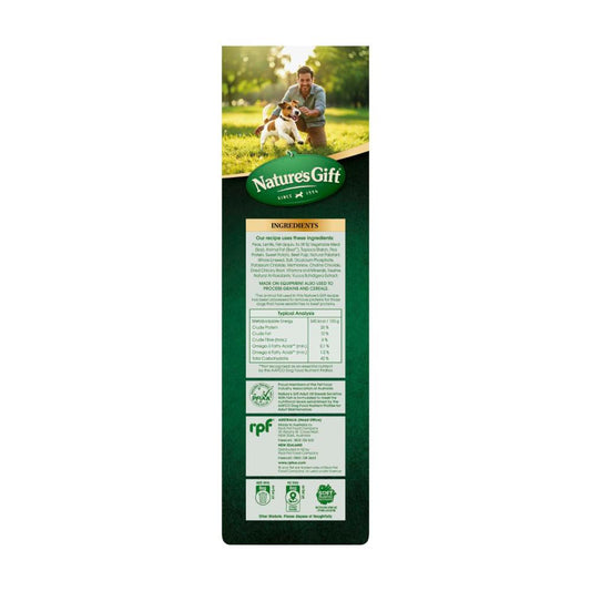Nature's Gift Grainfree With Fish Sensitive Dry Dog Food - 2.5kg