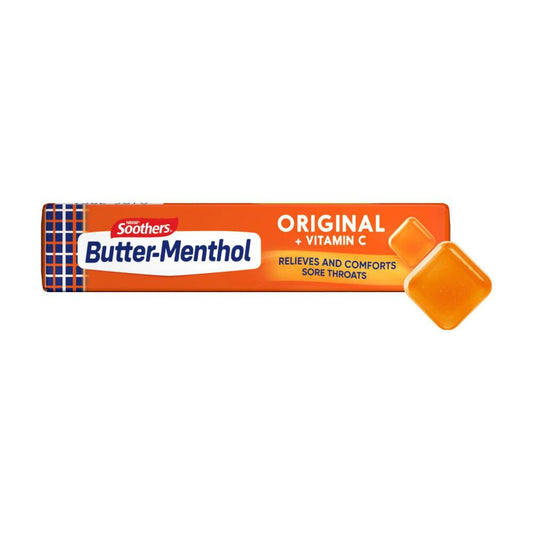 Soothers Single Medicated Butter Menthol - 10 Pack