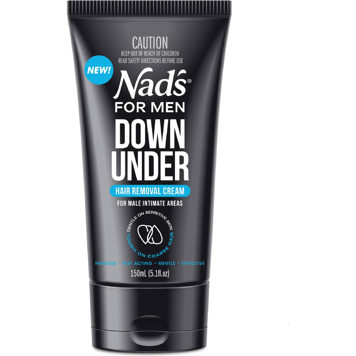 Nad's For Men Down Under Hair Removal Cream 150ml
