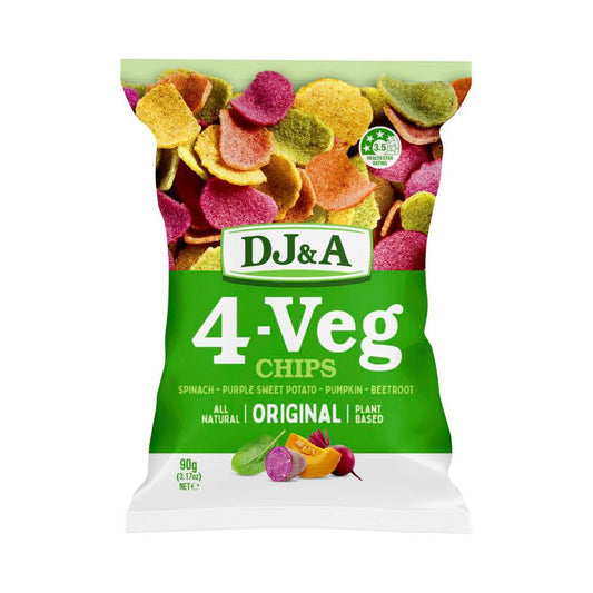 DJ&A 4 Veg Chips Original - 90g