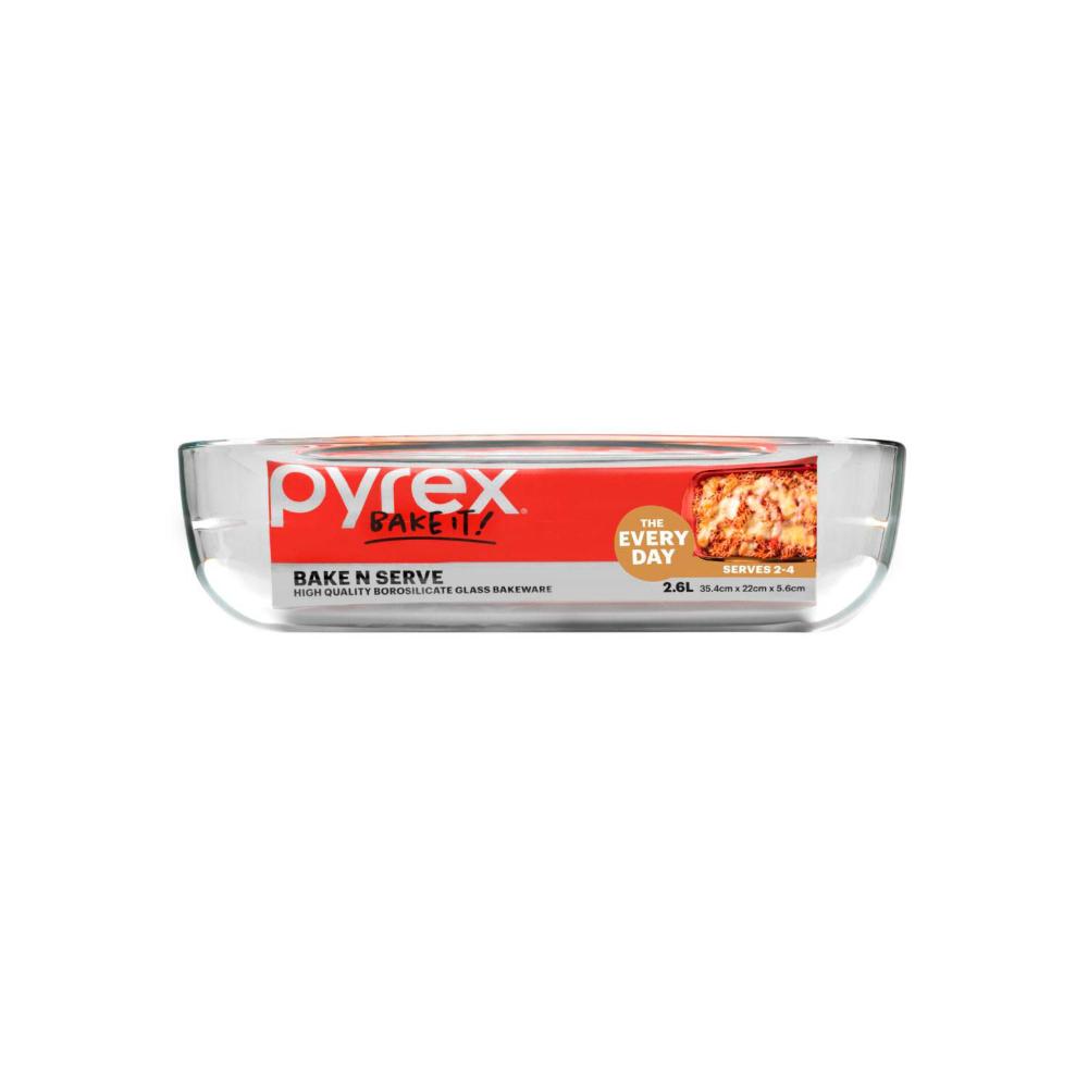 Pyrex Bake N Serve Roaster - 2.6L