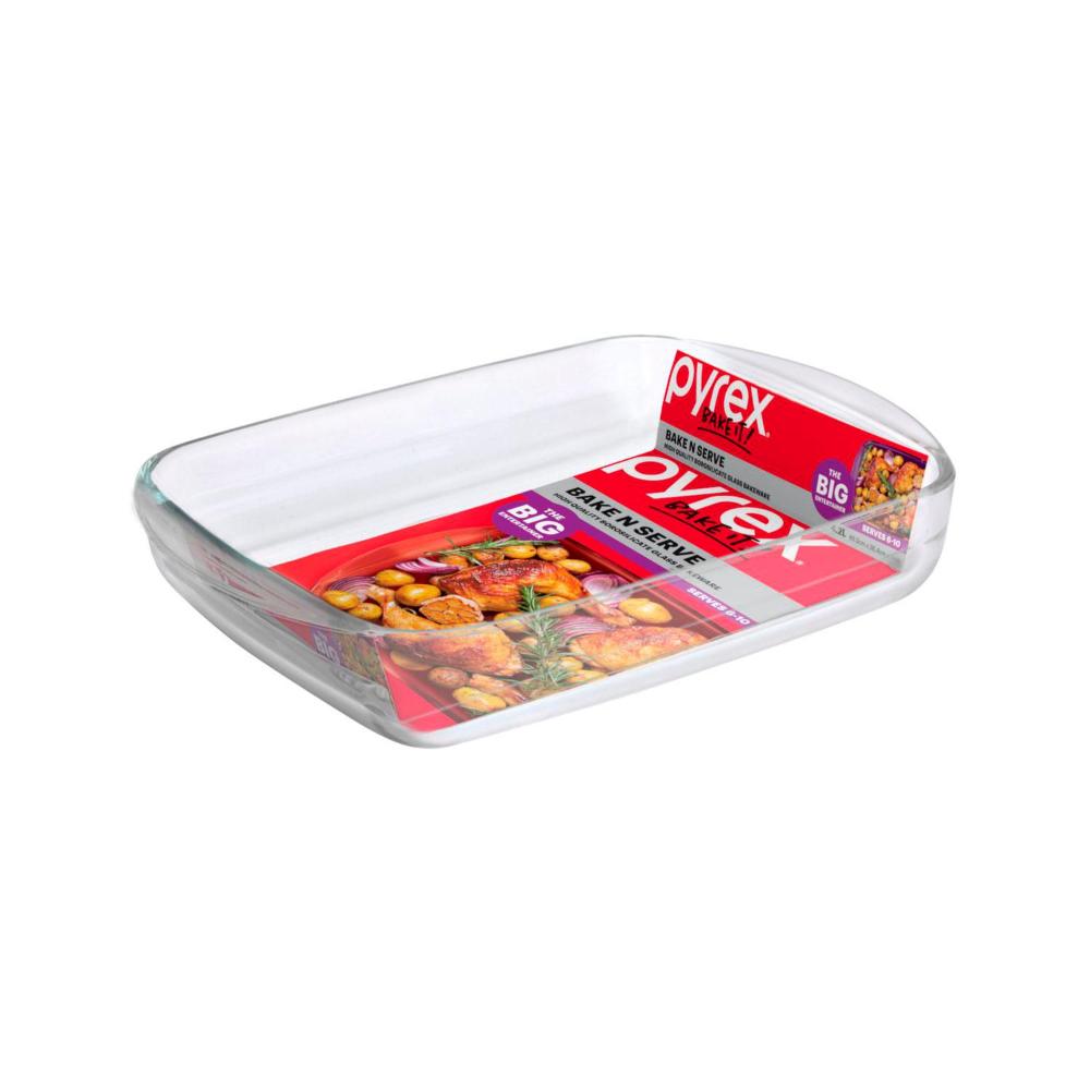 Pyrex Bake N Serve Roaster - 4.2L