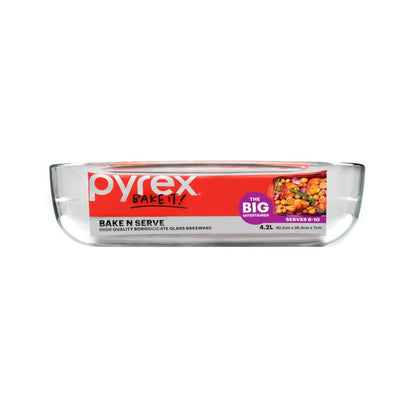Pyrex Bake N Serve Roaster - 4.2L