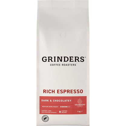 Grinders Rich Espresso Coffee Beans 1kg