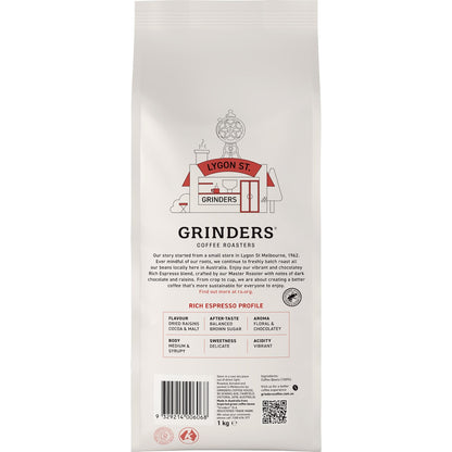 Grinders Rich Espresso Coffee Beans 1kg